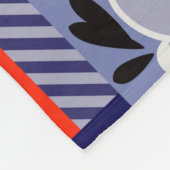 Rome city seamless decorative pattern design. Trav フリースブランケット (角)