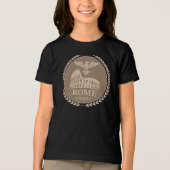 Rome Colosseum Italy Europe トライブレンドＴシャツ (正面)