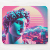 Rome | Ethereal Dreamy Urban Vaporwave Retrowave マウスパッド (正面)