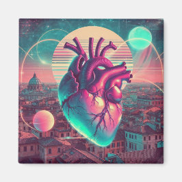 Rome | Ethereal Dreamy Urban Vaporwave Retrowave マグネット