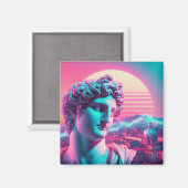 Rome | Ethereal Dreamy Urban Vaporwave Retrowave マグネット (正面/裏面)