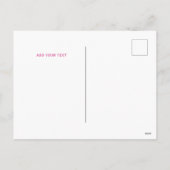 Rome | Ethereal Retrowave VaporWave Custom Text シーズンポストカード (裏面)