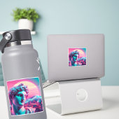 Rome | Ethereal Sculpture Vaporwave Retrowave シール