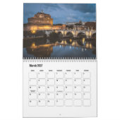 Rome-Italy Calendar カレンダー (3月 2027)