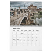 Rome-Italy Calendar カレンダー (2月 2027)