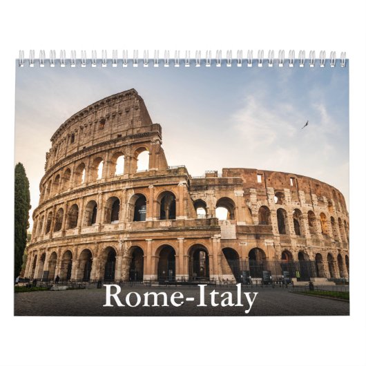 Rome-Italy Calendar カレンダー (カバー)