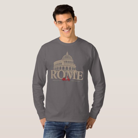 Rome Italy Europe Tシャツ (正面フル)