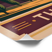 Rome Italy vintage ポスター (コーナー)