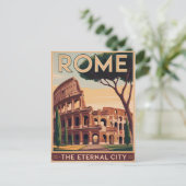 Rome Italy vintage ポストカード (スタンド正面)