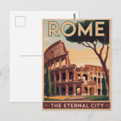 Rome Italy vintage ポストカード (正面/裏面)