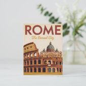 Rome Italy vintage ポストカード (スタンド正面)