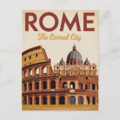 Rome Italy vintage ポストカード (正面)