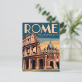Rome Italy vintage ポストカード (スタンド正面)