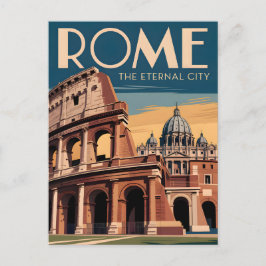 Rome Italy vintage ポストカード
