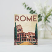 Rome Italy vintage ポストカード (スタンド正面)