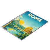 Rome Italy Vintage Travel ノートブック (左側)