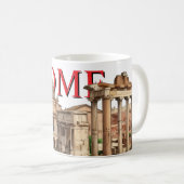 Rome Mug – Roman Forum | Souvenir coffee cup コーヒーマグカップ (正面右)