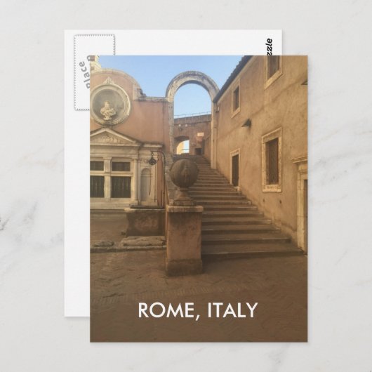 Rome Postcard ポストカード (正面/裏面)