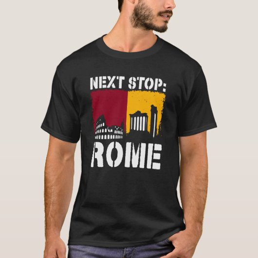 Rome Summer Vacation Trip Next Stop Vacay Vibes So Tシャツ (正面)