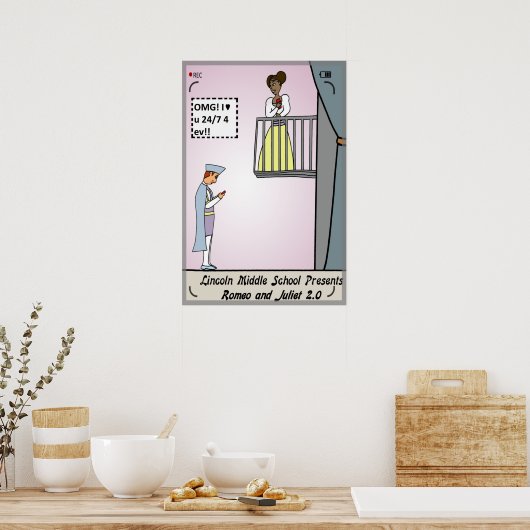 RomeoとJuliet 2.0 ポスター (キッチン)