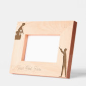 Romeo and Juliet balcony frame レーザー彫刻フレーム (左)