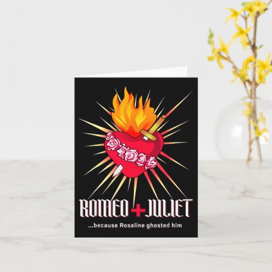 Romeo And Juliet Sacred Heart, Ghosted By Rosaline カード (黄色い花)