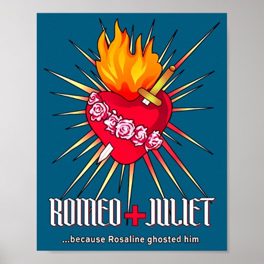 Romeo And Juliet Sacred Heart, Ghosted By Rosaline ポスター (正面)