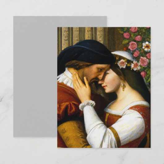 Romeo & Juliet ノートカード (正面/裏面)