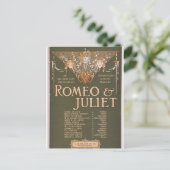 Romeo & Juliet, 'Liebler & Co'レトロ劇場 ポストカード (スタンド正面)
