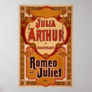 Romeo & Juliet Vintageポスター ポスター