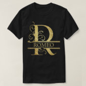 Romeo Name  Tシャツ (デザイン正面)