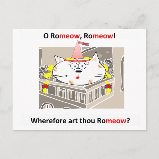 Romeow ポストカード (正面)