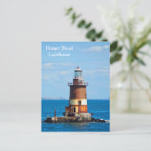 Romer Shoal Lighthouse Postcard ポストカード (スタンド正面)