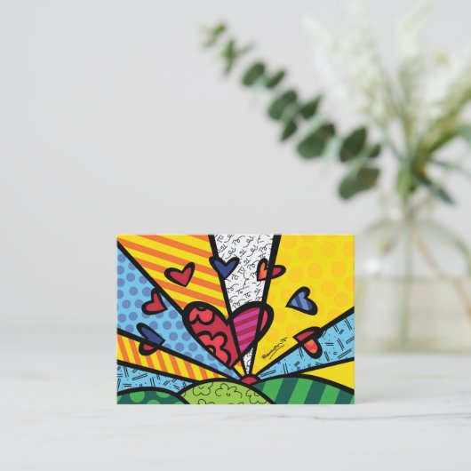 Romero brito 名刺 (スタンド正面)