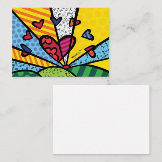 Romero brito 名刺 (正面/裏面)