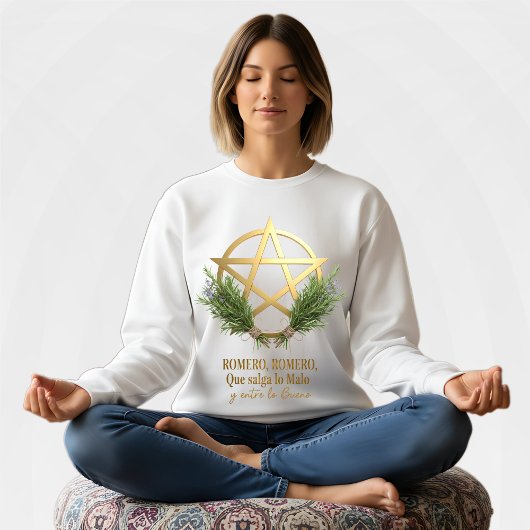 Romero y Pentáculo talismán tradición Celta スウェットシャツ