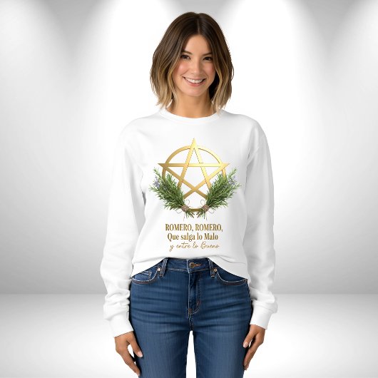 Romero y Pentáculo talismán tradición Celta スウェットシャツ