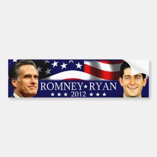Romneyかライアン2012年 バンパーステッカー