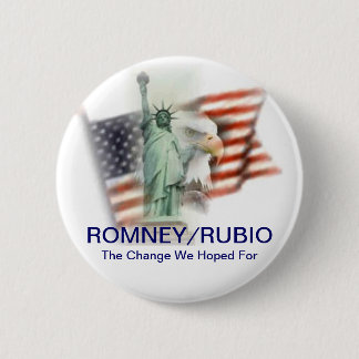 Romneyかルビオの選挙2012のキャンペーンボタン 缶バッジ