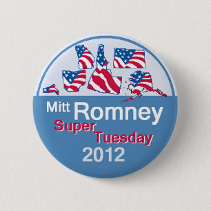 Romneyによって火曜日すごいボタン 缶バッジ