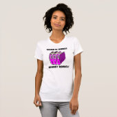 Romneyに対するつなぎの女性 Tシャツ (正面フル)