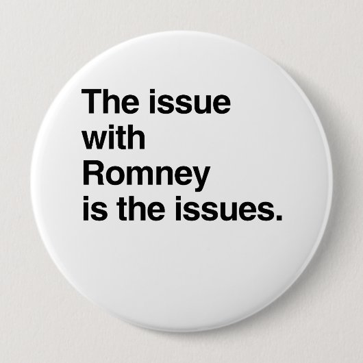 Romneyのこの問題はissues.png 缶バッジ (正面)