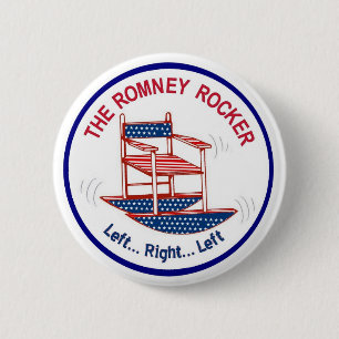 Romneyのロッキングチェア 缶バッジ