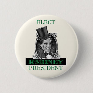 ROMNEYの大統領を選んで下さい 缶バッジ