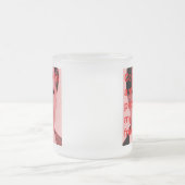 Romneyの引用文-株式会社は人々、私の友人です フロストグラスマグカップ (中央)