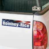 Romneyの米2012年 バンパーステッカー (トラック上)