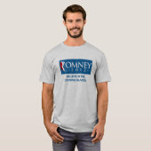 ROMNEYはケーマン諸島.PNGで信じます Tシャツ (正面フル)