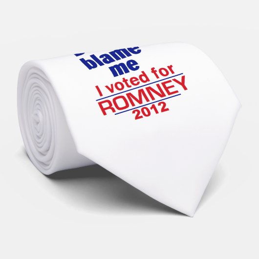 Romneyは私の責任にしません ネクタイ (ロール)