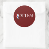 RomneyはRotten.pngです ラウンドシール (バッグ)