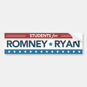 Romneyライアンのバンパーステッカーのための学生 バンパーステッカー